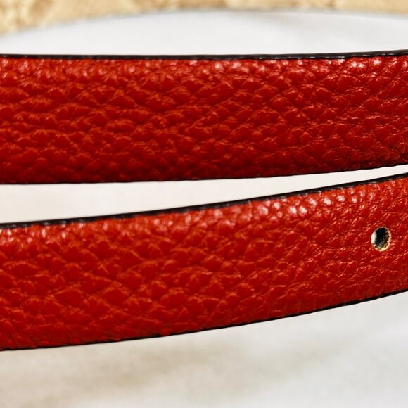 Steve Madden Faux Leather Reversible Belt w/Twist Buckle - Size M - Picture 11 of 11